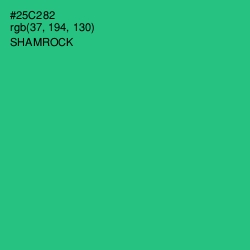 #25C282 - Shamrock Color Image