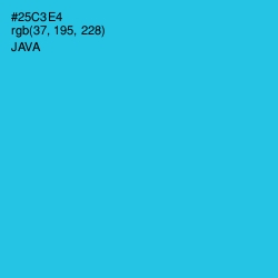 #25C3E4 - Java Color Image