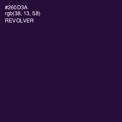 #260D3A - Revolver Color Image