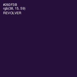 #260F3B - Revolver Color Image