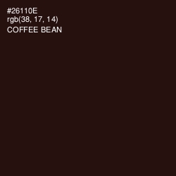 #26110E - Coffee Bean Color Image