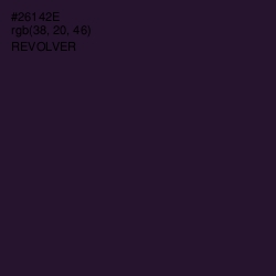 #26142E - Revolver Color Image