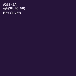 #26143A - Revolver Color Image