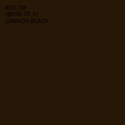 #261706 - Cannon Black Color Image