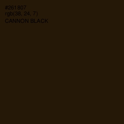 #261807 - Cannon Black Color Image