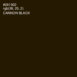 #261902 - Cannon Black Color Image