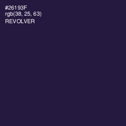 #26193F - Revolver Color Image