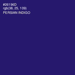 #26196D - Persian Indigo Color Image