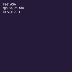 #261A3A - Revolver Color Image