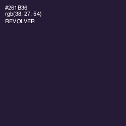 #261B36 - Revolver Color Image