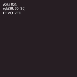 #261E23 - Revolver Color Image