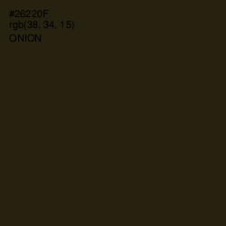 #26220F - Onion Color Image