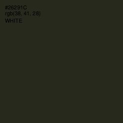 #26291C - Log Cabin Color Image