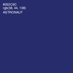 #262C6C - Astronaut Color Image