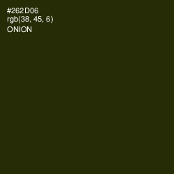 #262D06 - Onion Color Image