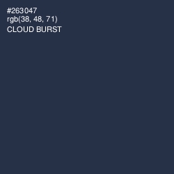 #263047 - Cloud Burst Color Image