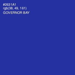 #2631A1 - Governor Bay Color Image