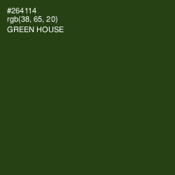 #264114 - Green House Color Image