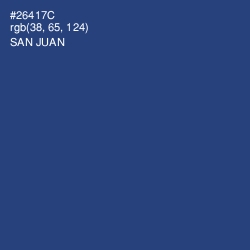 #26417C - San Juan Color Image