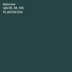 #264444 - Plantation Color Image