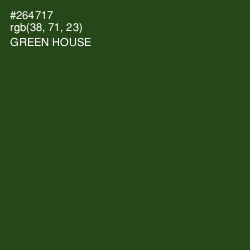 #264717 - Green House Color Image