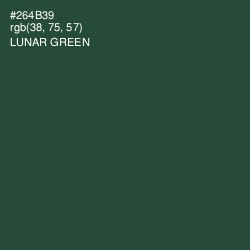 #264B39 - Lunar Green Color Image