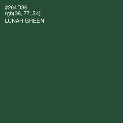 #264D36 - Lunar Green Color Image