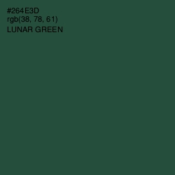 #264E3D - Lunar Green Color Image