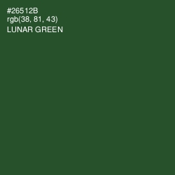 #26512B - Lunar Green Color Image