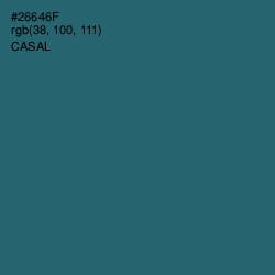 #26646F - Casal Color Image