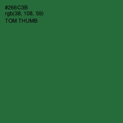 #266C3B - Tom Thumb Color Image