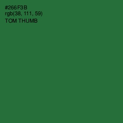 #266F3B - Tom Thumb Color Image