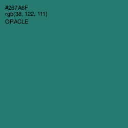 #267A6F - Oracle Color Image