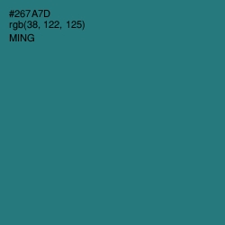 #267A7D - Ming Color Image