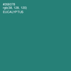 #268078 - Eucalyptus Color Image