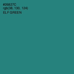 #26827C - Elf Green Color Image