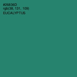 #26836D - Eucalyptus Color Image