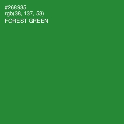 #268935 - Forest Green Color Image