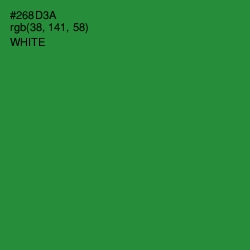 #268D3A - Forest Green Color Image