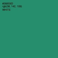 #268E6D - Eucalyptus Color Image