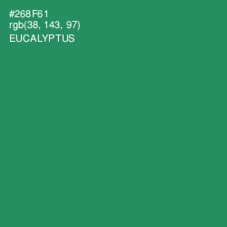 #268F61 - Eucalyptus Color Image