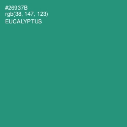 #26937B - Eucalyptus Color Image