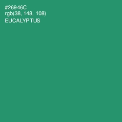 #26946C - Eucalyptus Color Image