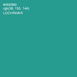 #269B90 - Lochinvar Color Image