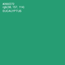 #269D72 - Eucalyptus Color Image