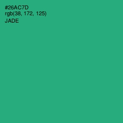 #26AC7D - Jade Color Image