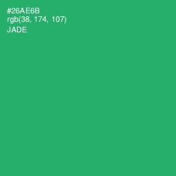 #26AE6B - Jade Color Image