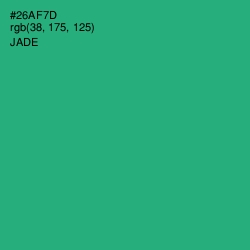 #26AF7D - Jade Color Image