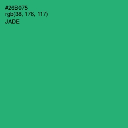 #26B075 - Jade Color Image