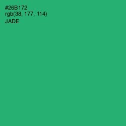 #26B172 - Jade Color Image